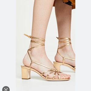 Loeffler Randall Libby Heel Gold